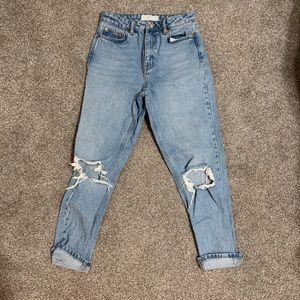 topshop mom jeans